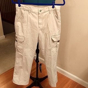 EUC Boys Wrangler Cargo pants Size 12 Husky